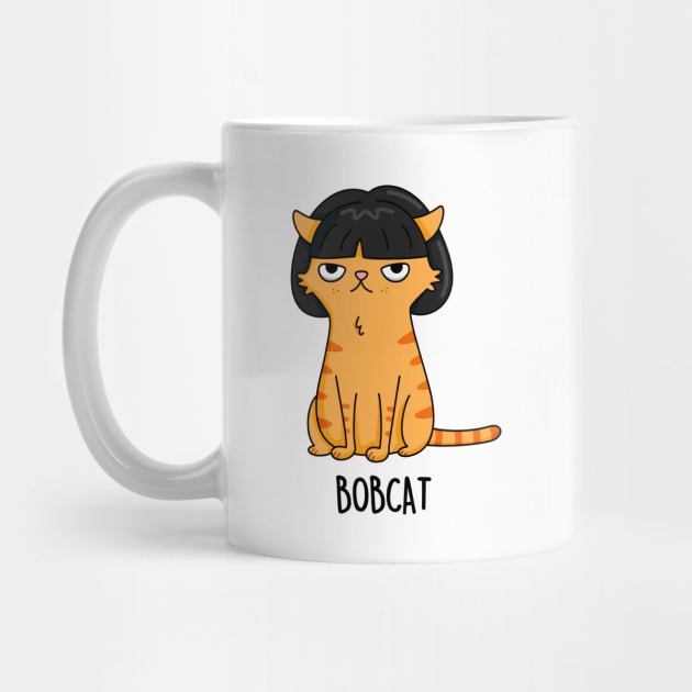 Bobcat Funny Cat Pun by punnybone